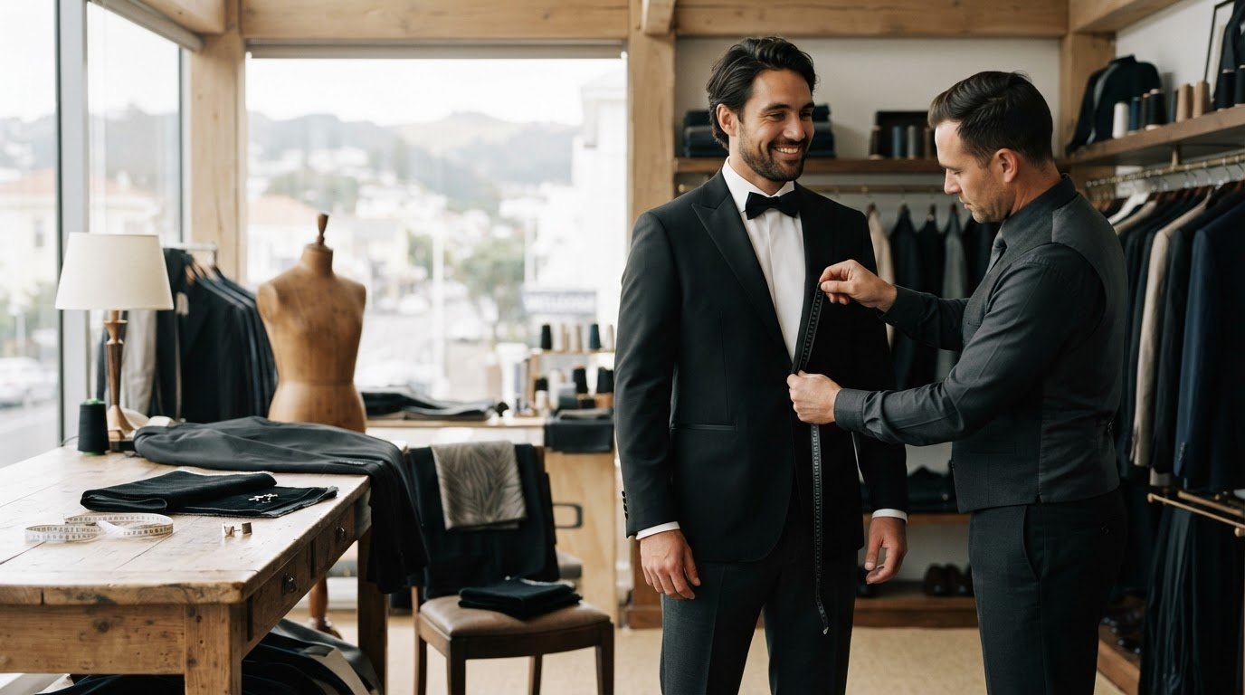 Men’s Formal Wear Size Chart NZ: Find Your Suit Size with Confidence