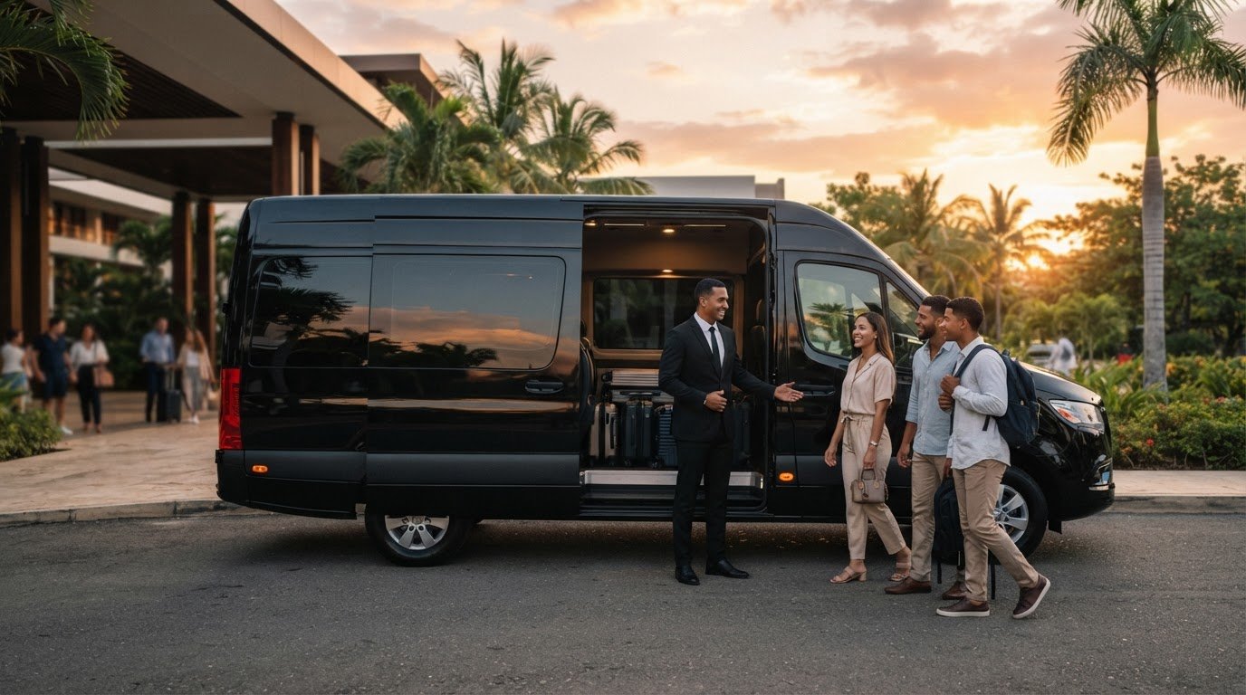 Mercedes Sprinter con chófer en Punta Cana y su precio