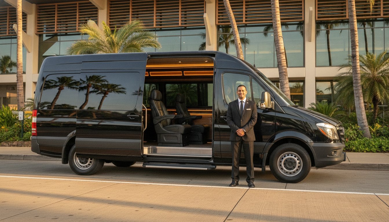 Mercedes Sprinter Van Service at HNL: The Gold Standard for Group Luxury in 2026