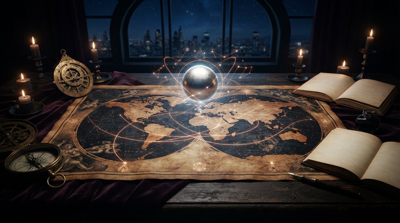 Mercury Line Astrocartography: Decoding the Architecture of Communication