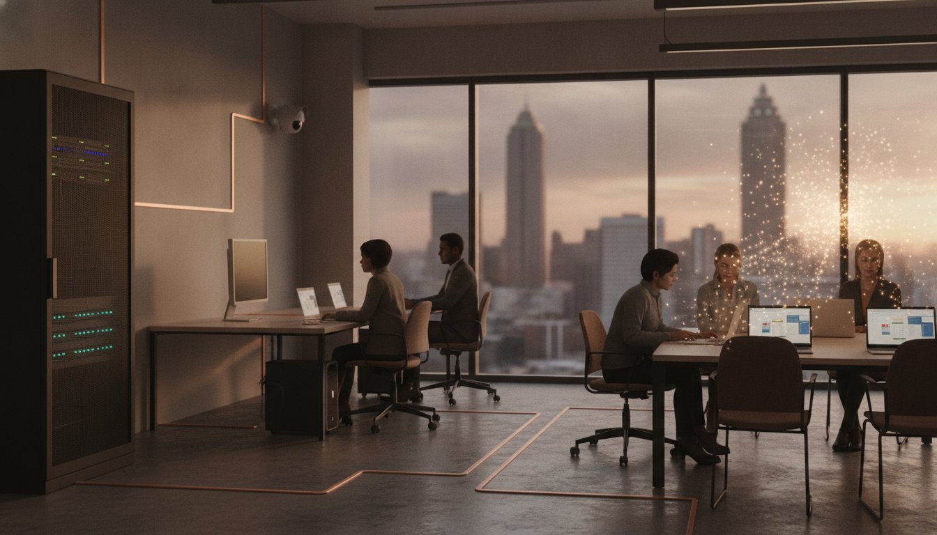 Mesh vs. Hardwired: Best for Your Metro Atlanta Office?