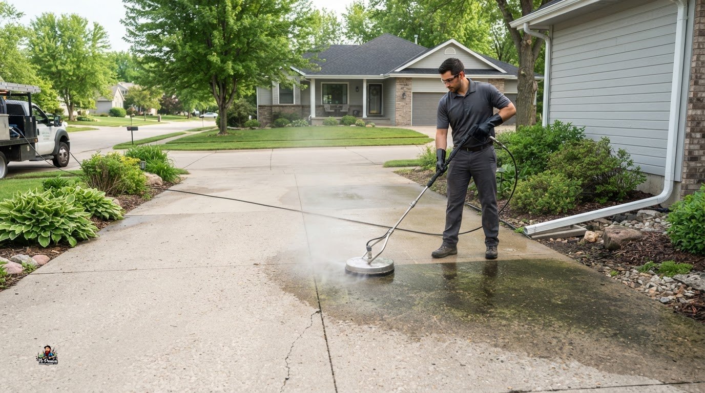 Mildew Removal from Concrete in Bellevue: A Safe, Practical Guide