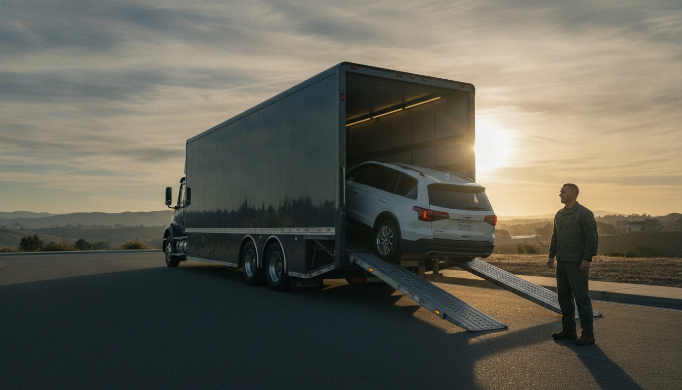 Military Car Shipping: Guide for 2026 PCS Moves