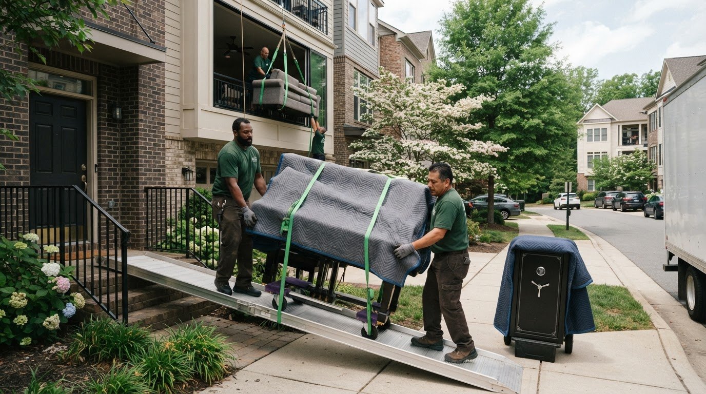 Military Discount Movers for Heavy Items in Reston, VA