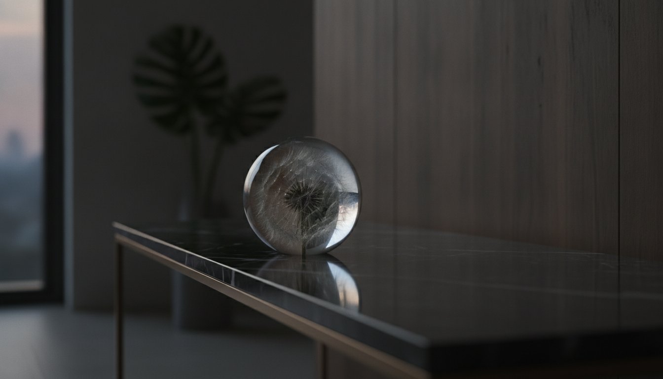 Minimalist Botanical Decor: The Art of Suspended Stillness