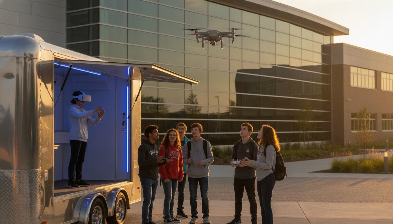 Mobile Drone Training Lab: The Future of Hands-On UAS Education in 2026