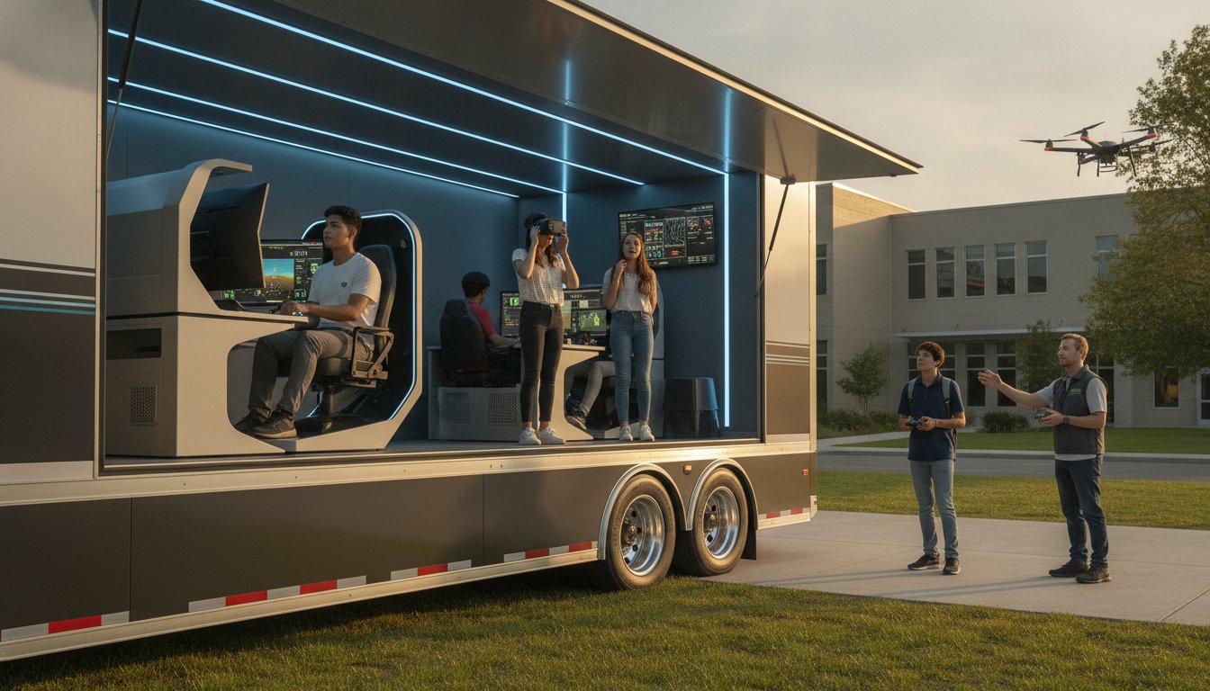 Mobile Drone Training Lab: The Future of Immersive UAS Education in 2026