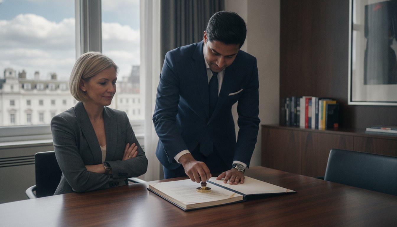Mobile Notary Central London: Premium On-Site Notarisation & Legalisation