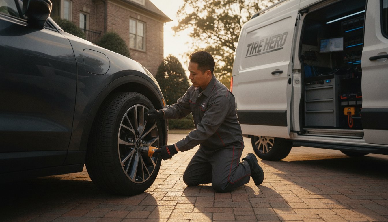 Mobile Tire Repair in Birmingham: Professional Service at Your Door