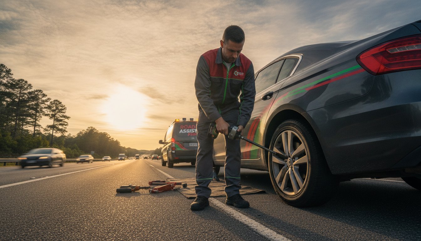 Mobile Tire Service Highway 280: Fast Roadside Help in Birmingham & Hoover