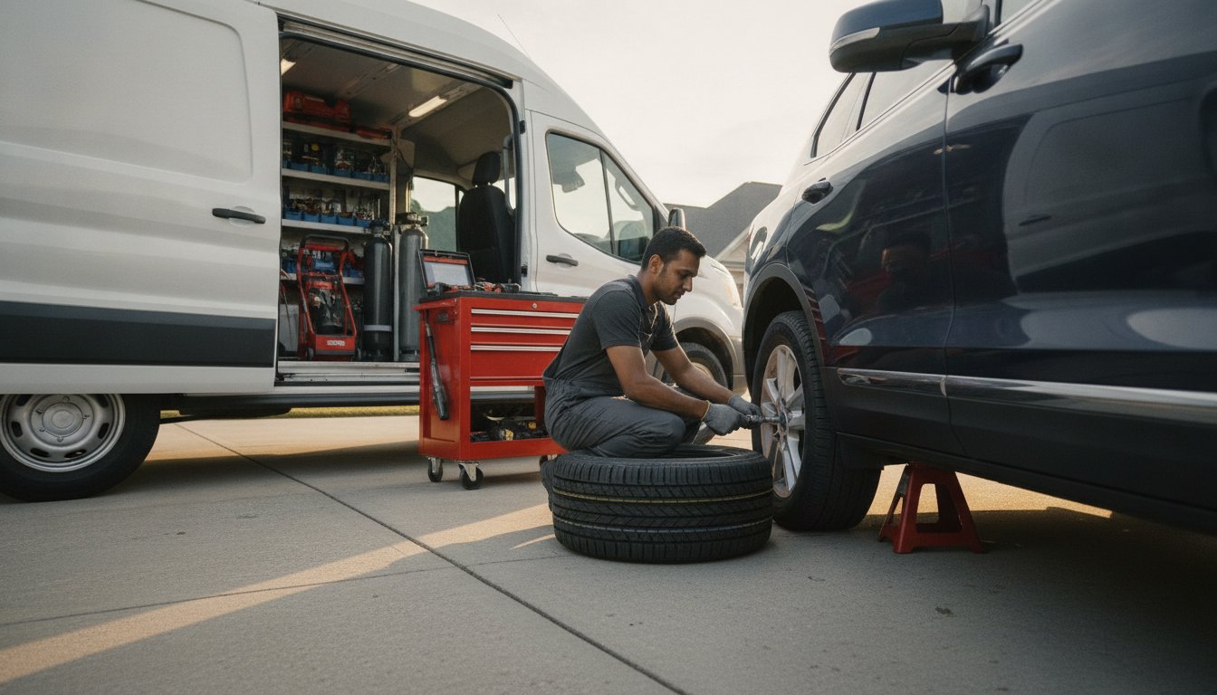 Mobile Tire Shop Near Me: Professional At-Home Installation in Birmingham, AL