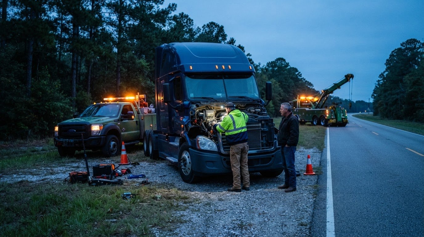 Mobile Truck Repair in Huffman, TX: A Guide to 24-Hour Roadside Support