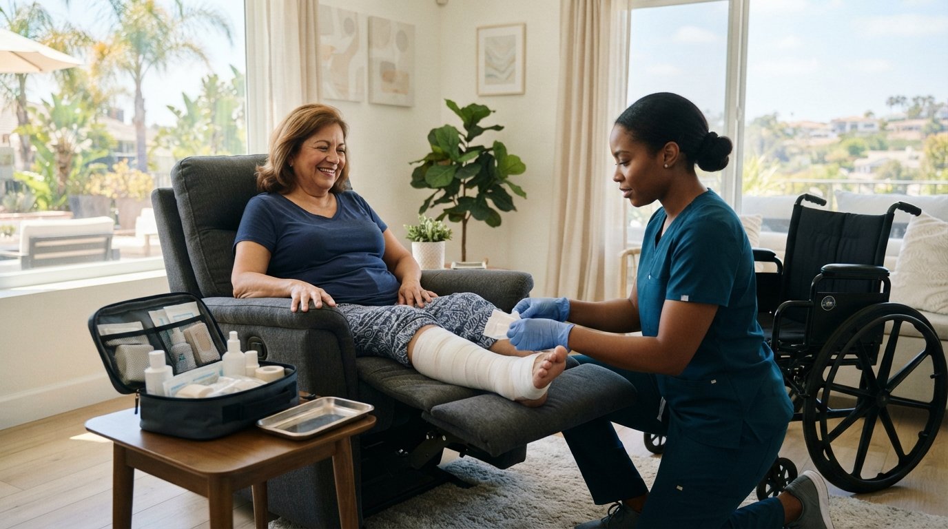 Mobile Wound Care for Amputees in Orange County