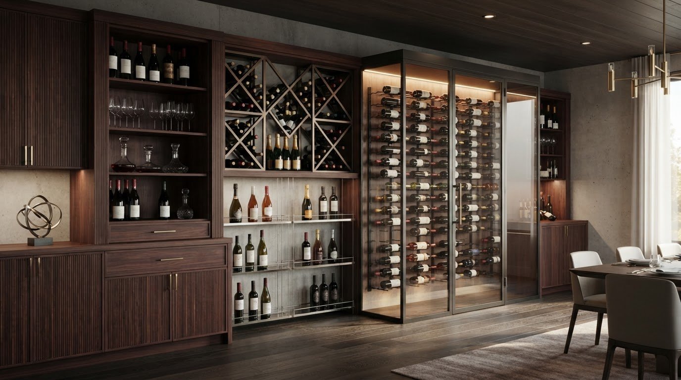 Modular Wine Cabinets: How to Choose a Flexible Storage System