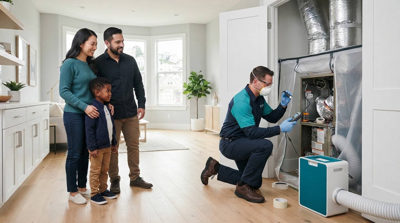 Mold in HVAC Systems: Duct Cleaning in San Francisco