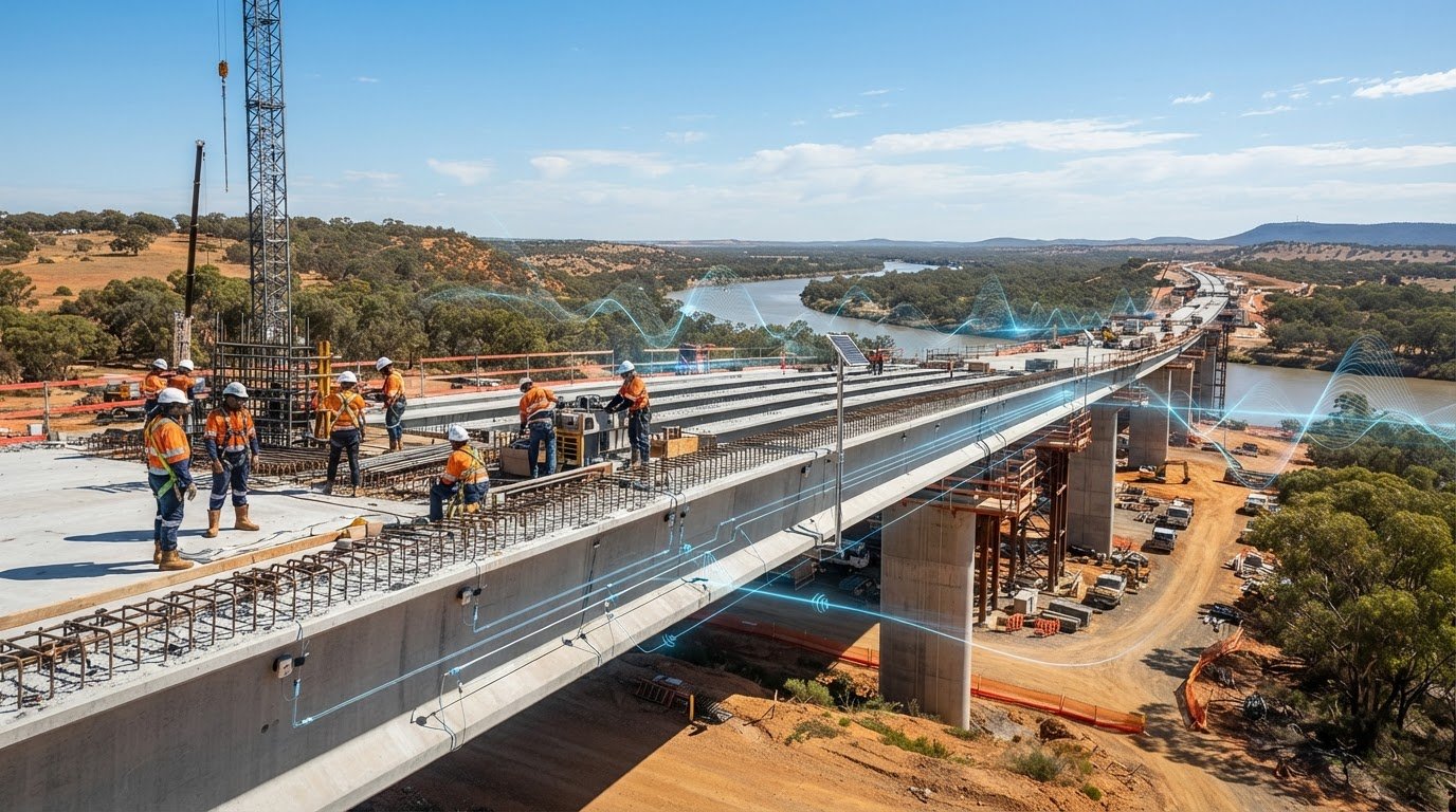 Monitoring Solutions for Bridge Construction: System Examples