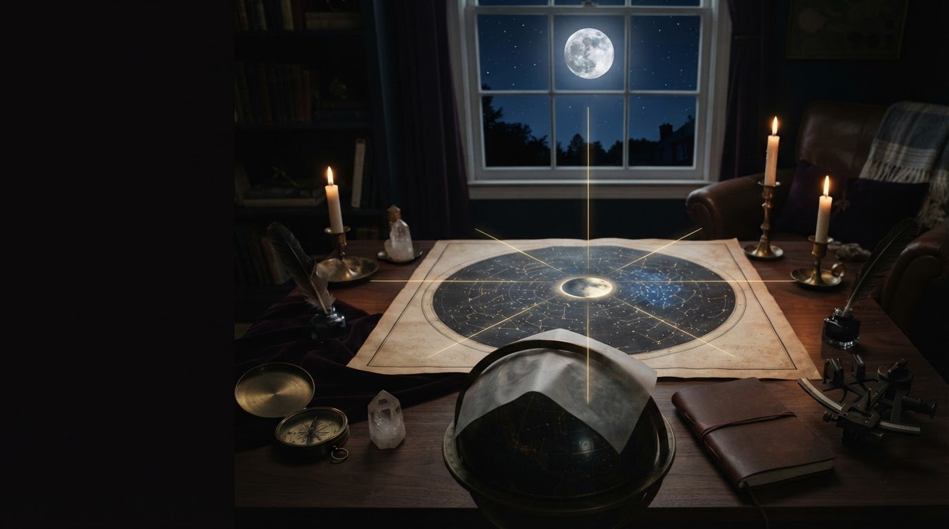 Moon Line Astrocartography: Meaning, Angles, and How to Read Yours