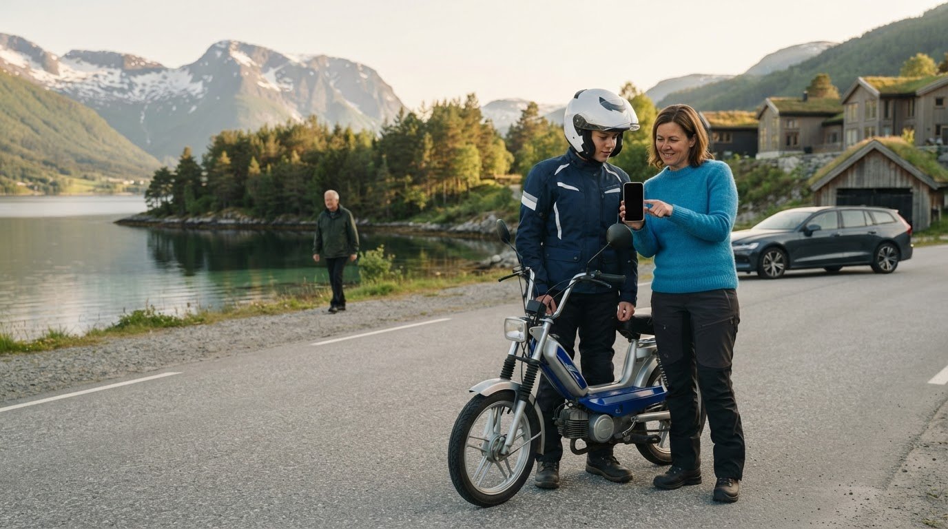 Mopedforsikring for ungdom: Dette bør du vite om ansvarsdekning