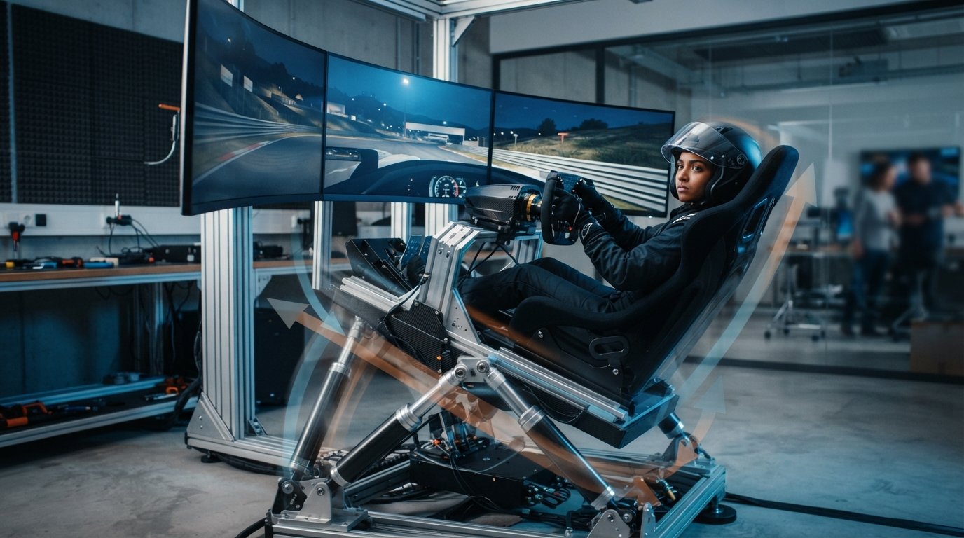 Motion Simulator Heave, Surge, and Sway Explained: The Physics of Sim Racing Realism