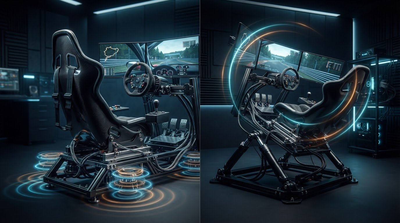 Motion Simulator vs Haptic Seat: Which Upgrade Suits Your Sim Racing Rig?