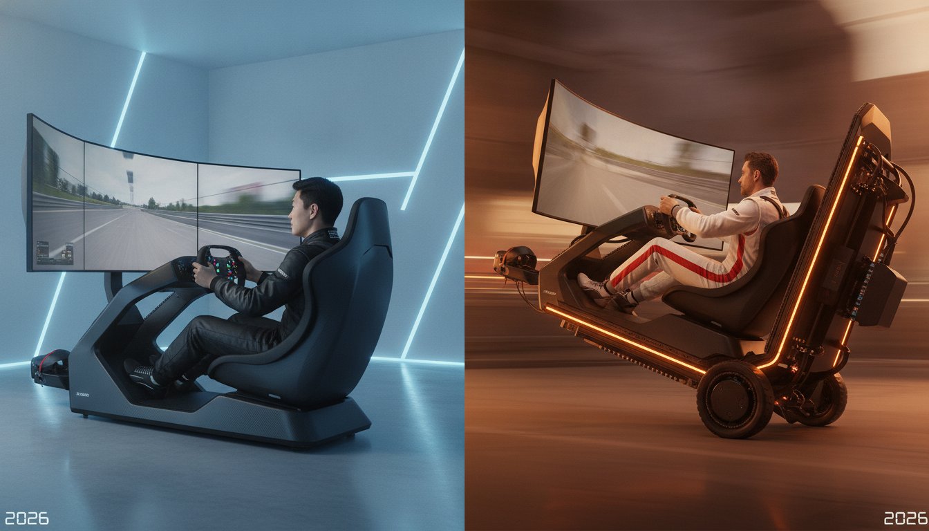 Motion Simulator vs Static Rig: The 2026 Professional Sim Racing Guide