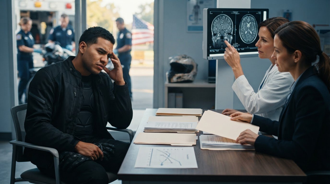 Motorcycle Accident Brain Injury Claims: Evidence, Options, and Next Steps