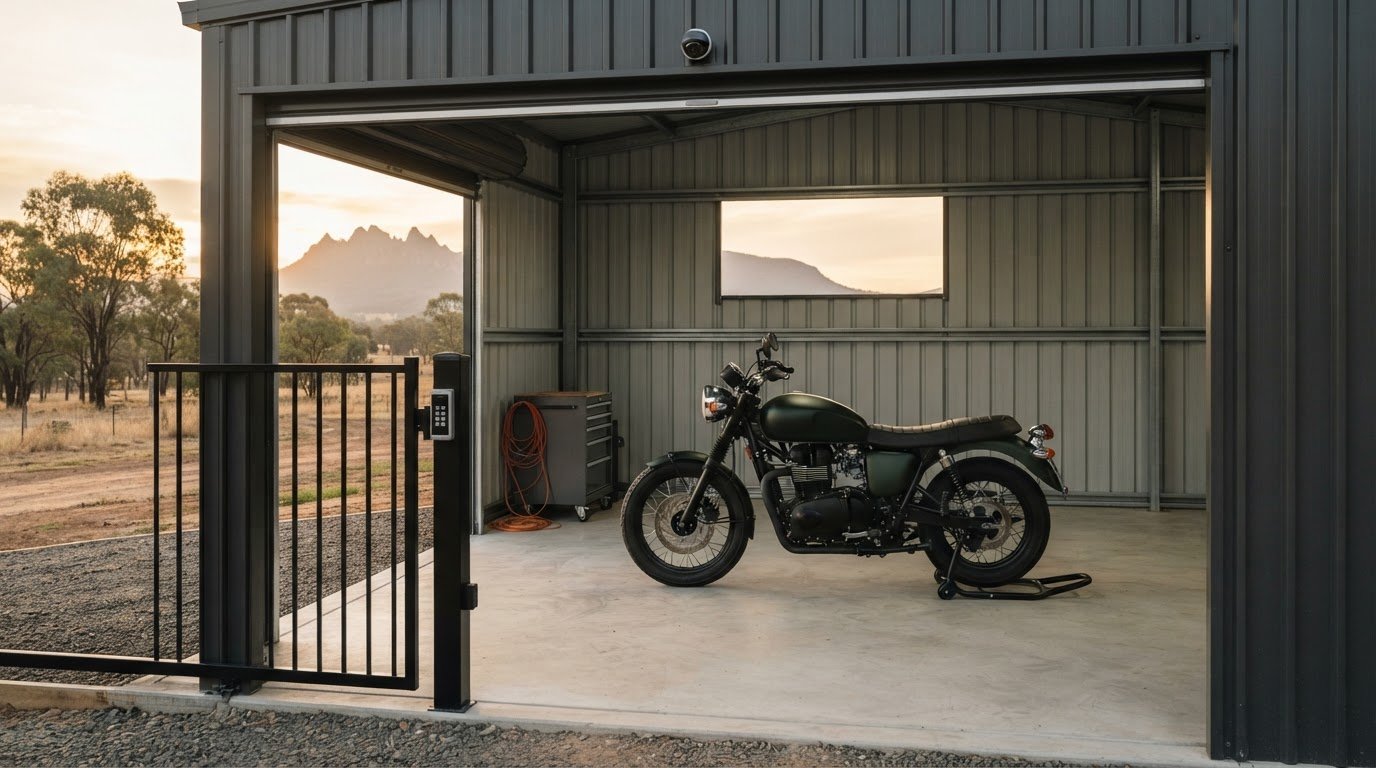 Motorcycle storage in Coonabarabran: costs and access