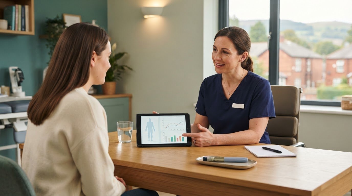 Mounjaro clinic in Chorley for eligibility and GP-led care
