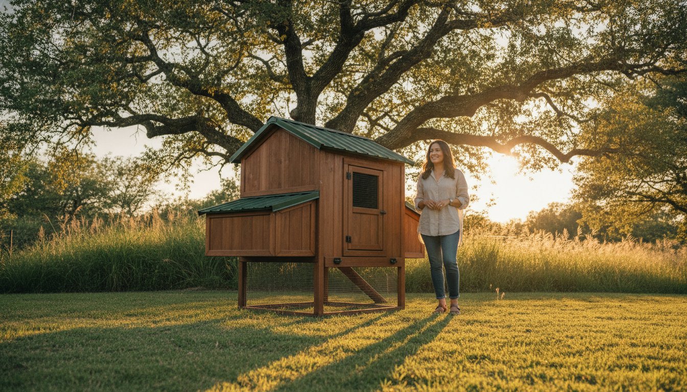 Move-In Ready Chicken Coops: The Texas Homeowner’s 2026 Guide