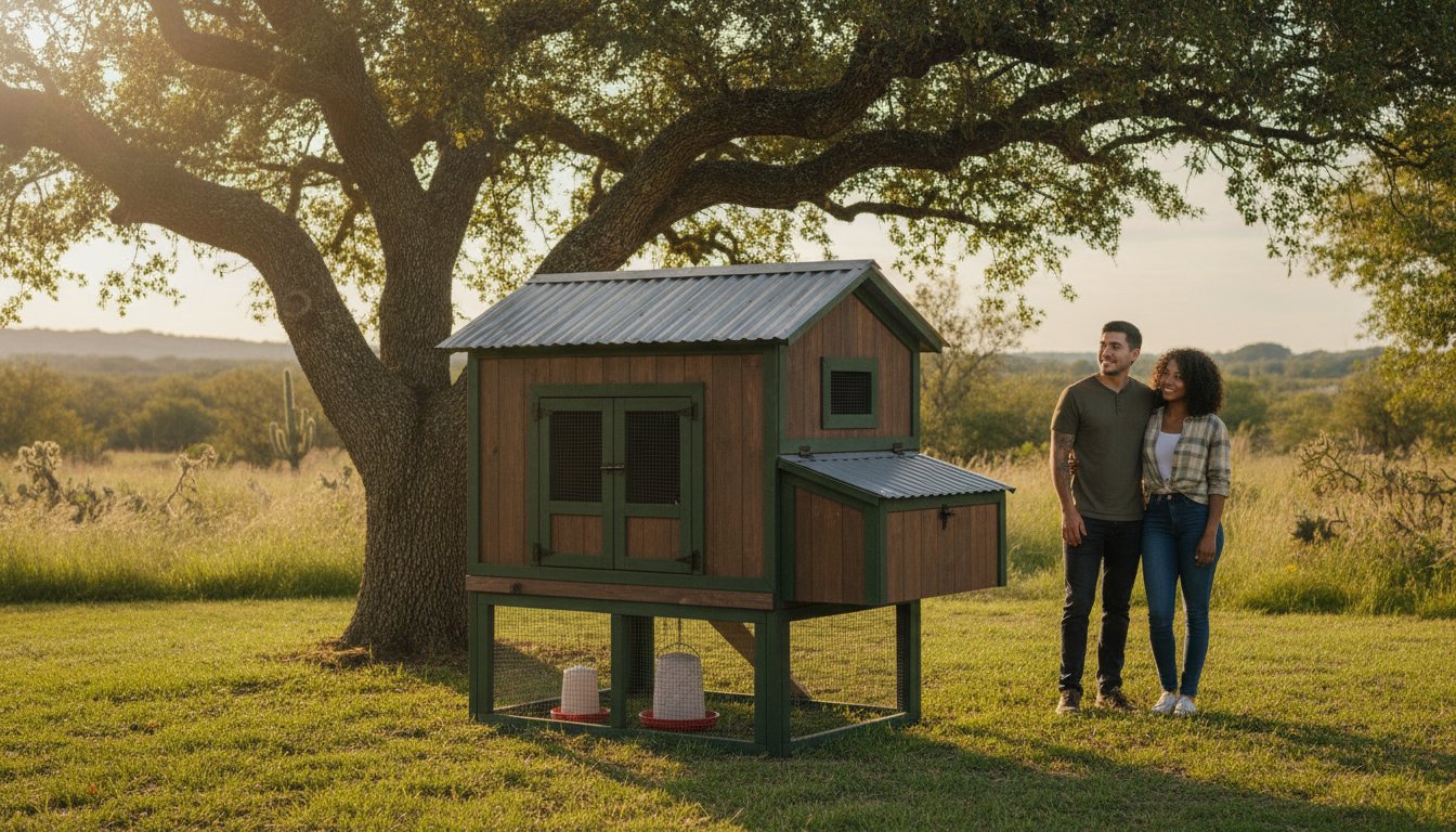 Move-In Ready Chicken Coops: The Turnkey Solution for Texas Backyard Flocks (2026)