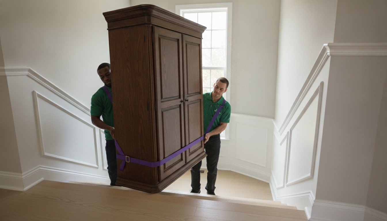 Move One Piece of Furniture: In-House Manassas Movers