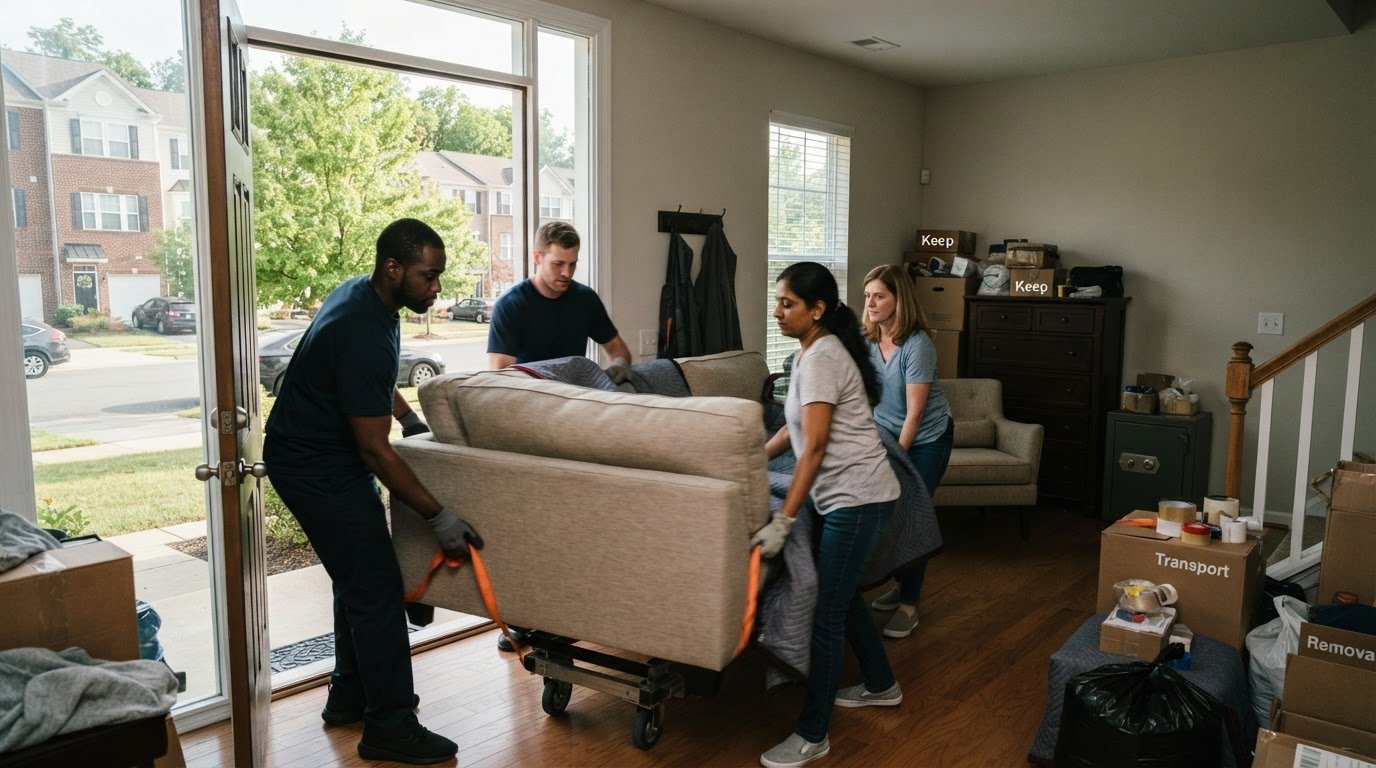 Move-Out Furniture Removal in Manassas Park: Your Practical Checklist