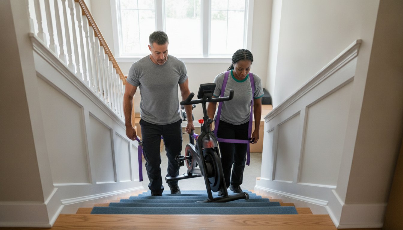 Move Your Peloton to the Basement: Vienna, VA Same-Day Help