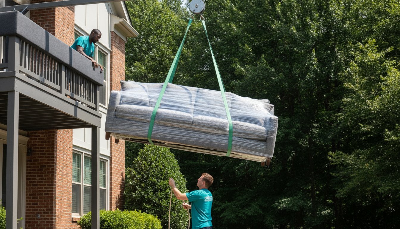 Moving a Couch Over a Balcony: The Ultimate Guide to Sofa Hoisting