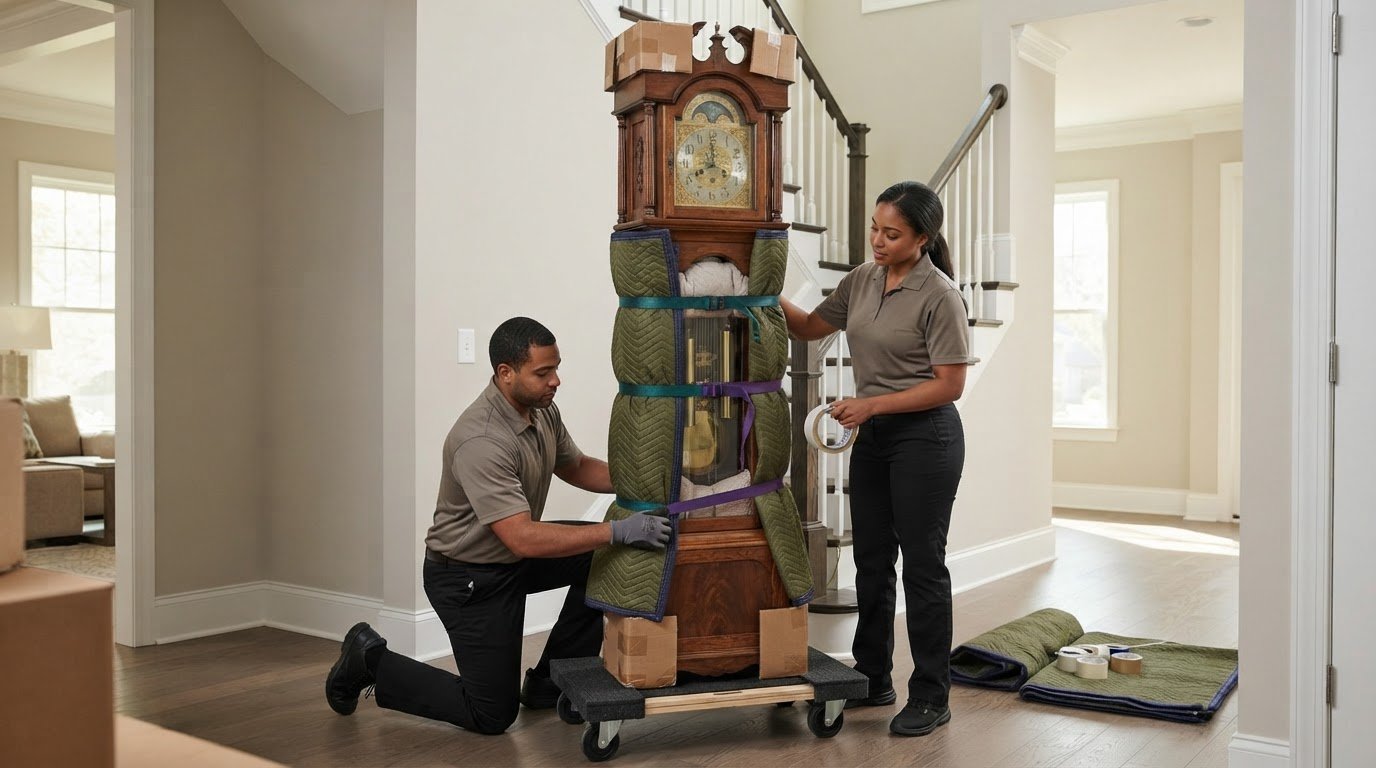 Moving a Grandfather Clock in Gainesville: A Safe, Step-by-Step Guide