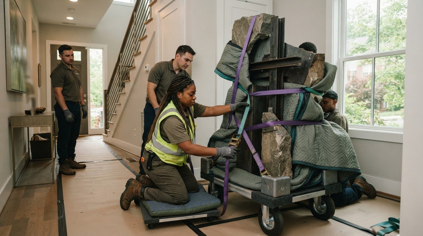 Moving a Heavy Sculpture in Ashburn: A Safe, Practical Guide
