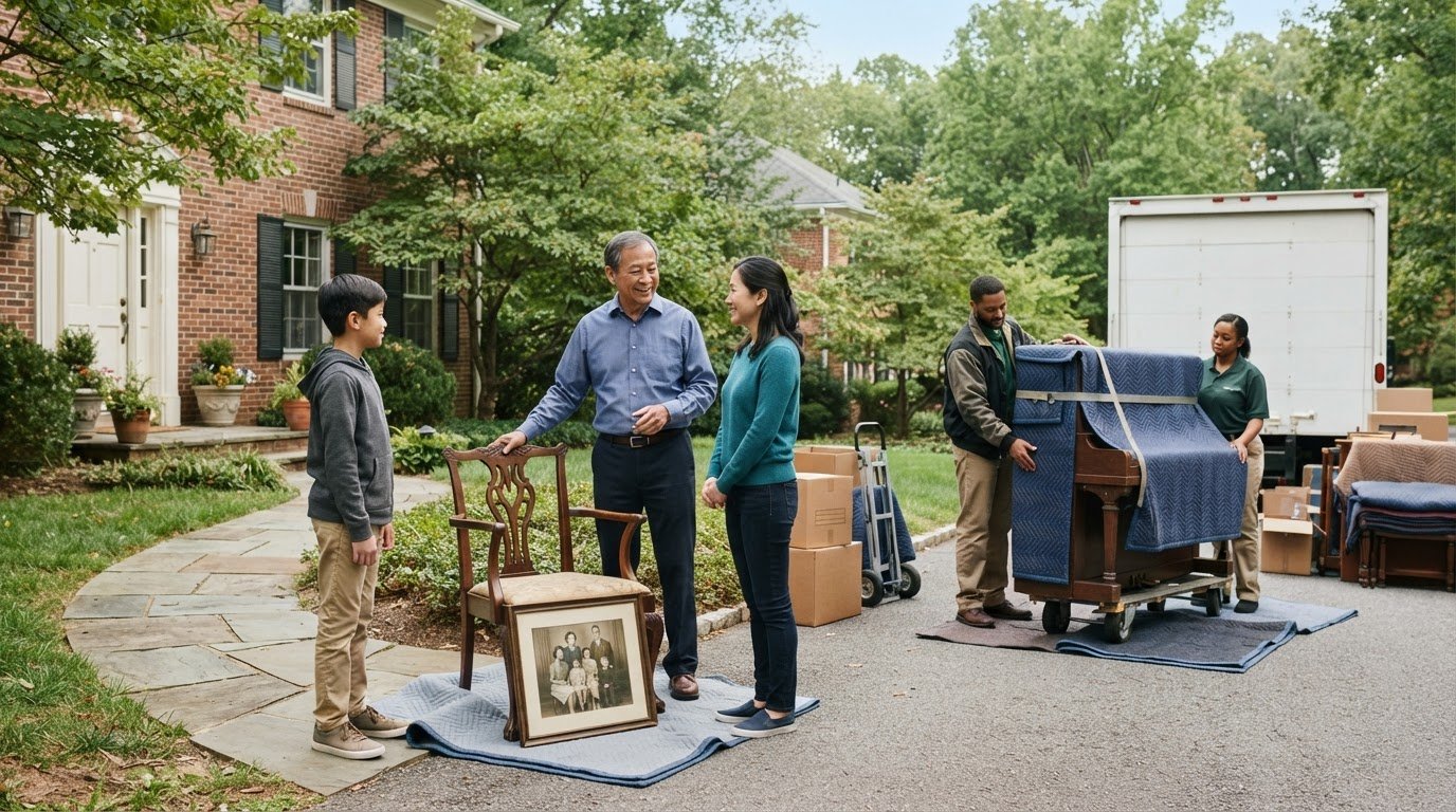 Moving a Parent’s Treasured Belongings in McLean: A Thoughtful Guide