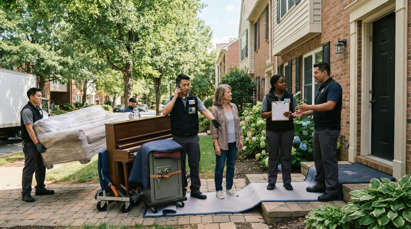 Moving Company with Clear Communication in Fairfax Station: Hiring Checklist