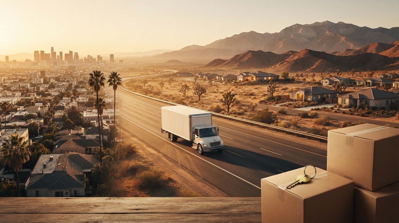 Moving from Los Angeles to Victorville: 2026 Cost Comparison