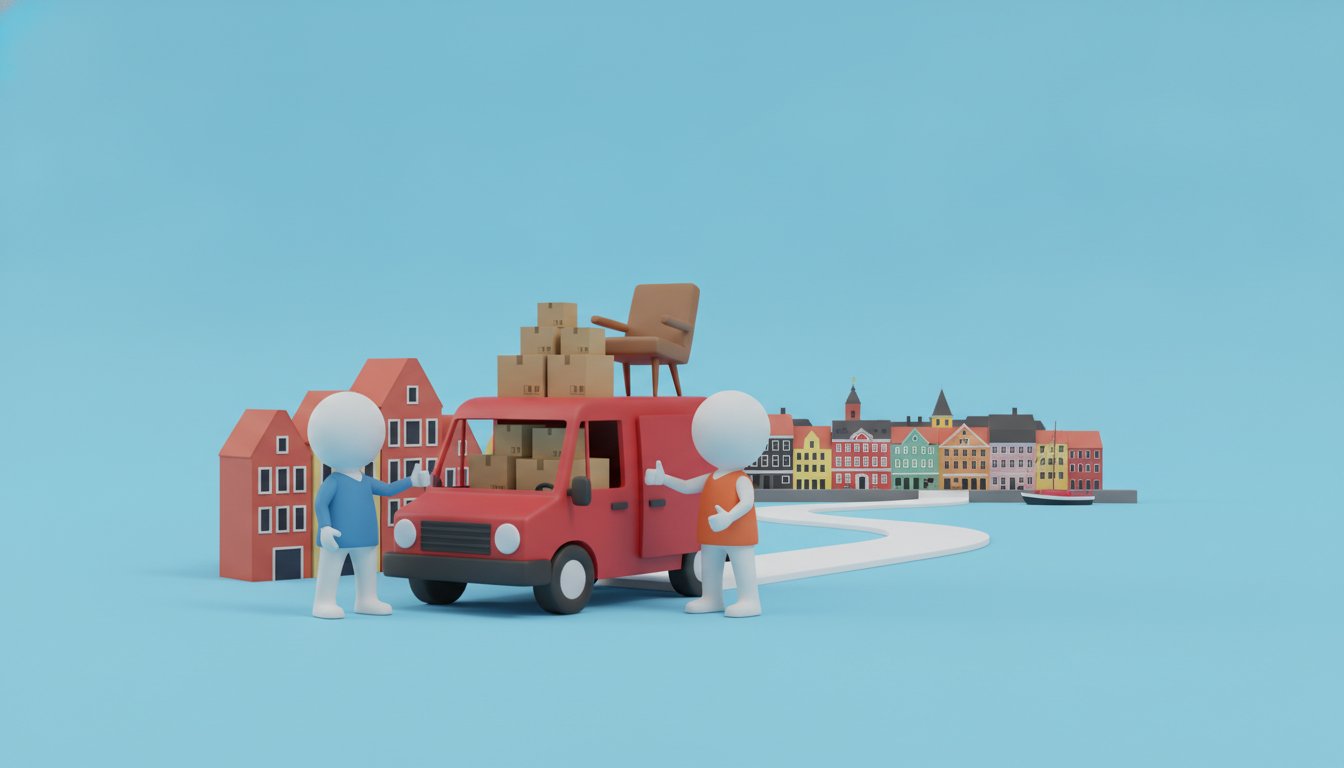 Moving Furniture to Denmark from Netherlands: The 2026 Small Move Guide