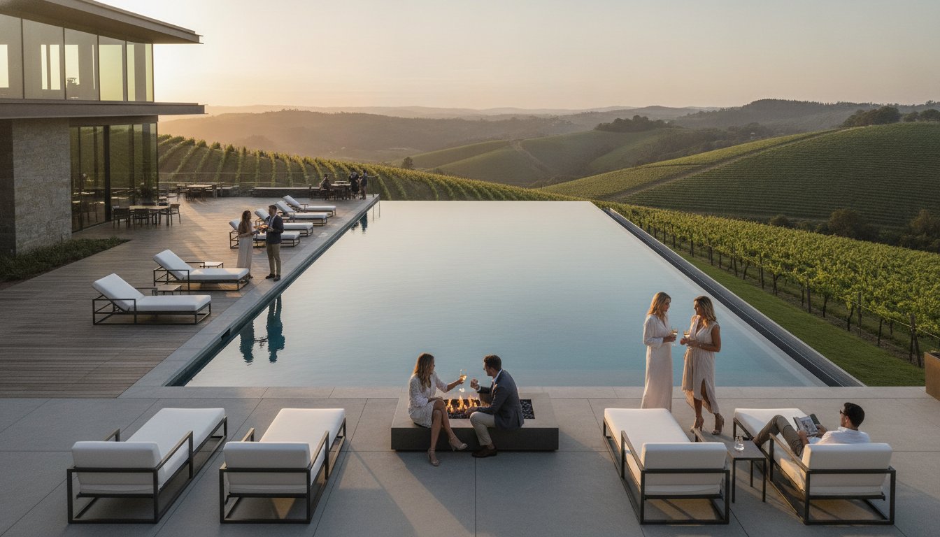 Napa Commercial Pool Guide for Wineries and Resorts