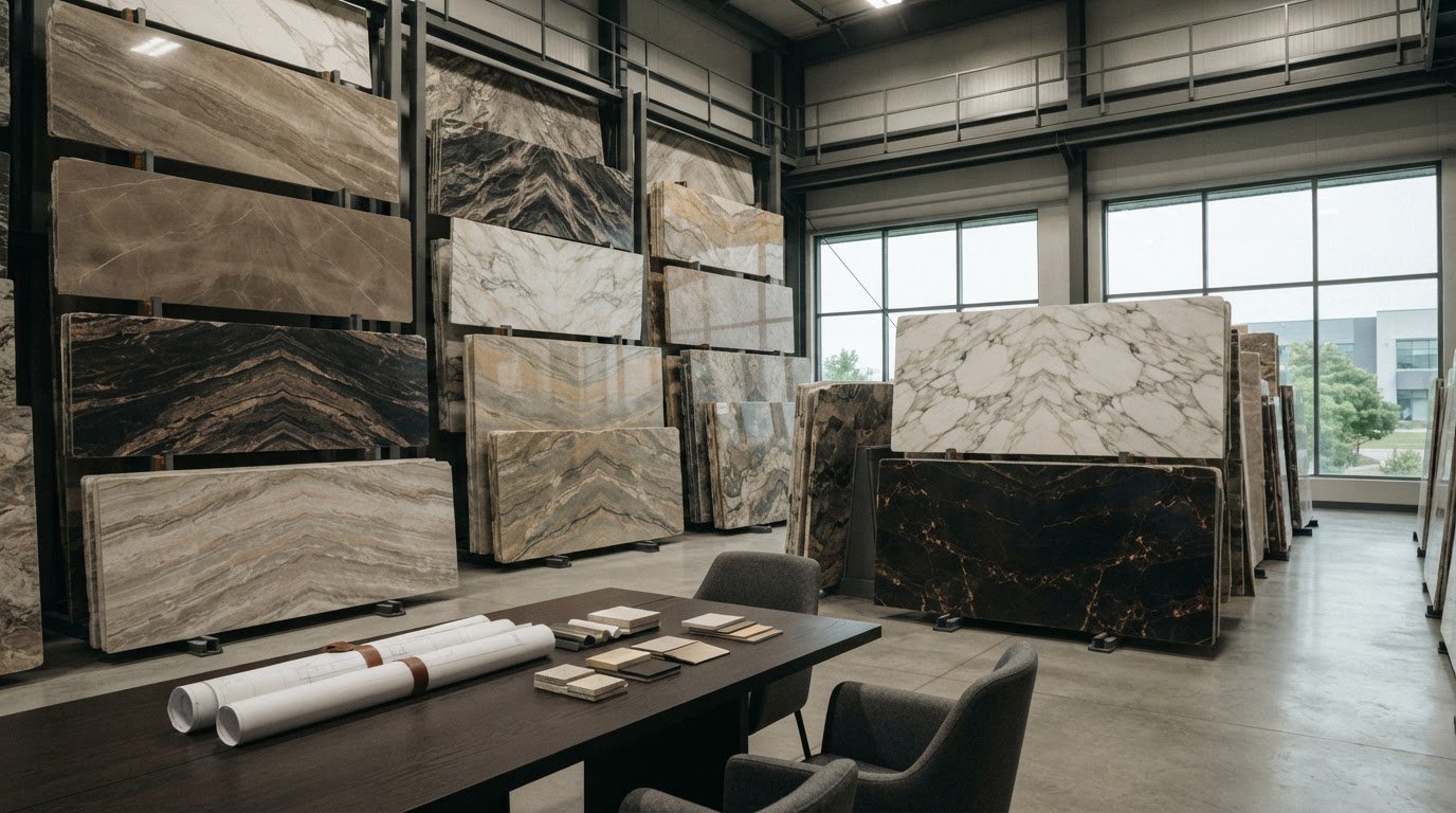 Natural Stone Warehouse Near Brampton: Explore Premium Slabs
