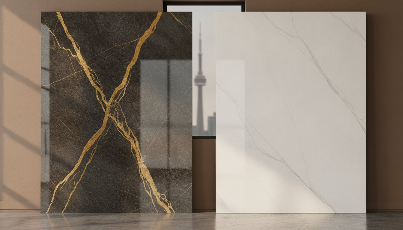 Neolith vs. Porcelain Slabs in Ontario: A Connoisseur’s Comparison