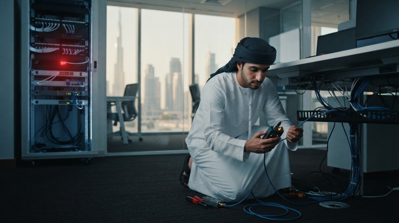 Network Cable Fault Finding in Dubai: A Practical Troubleshooting Guide