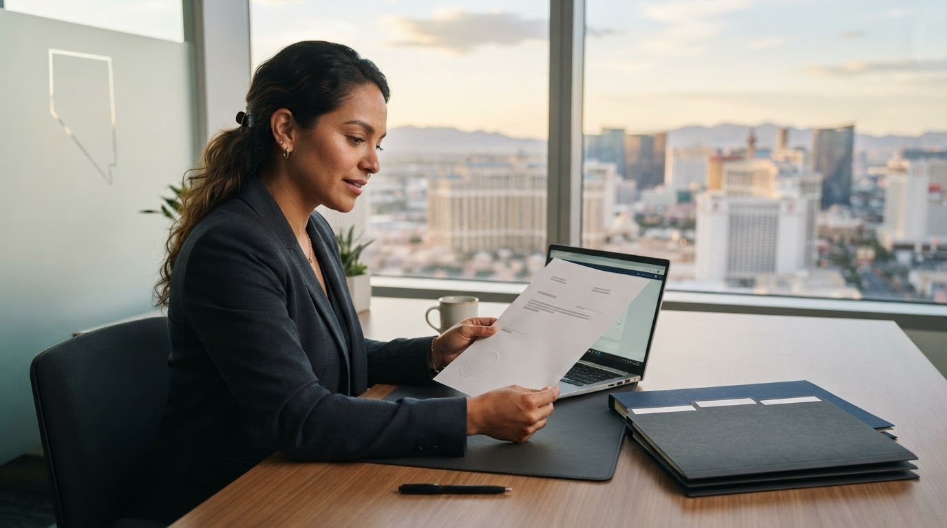 Nevada Certificate of Good Standing: How to Request One in 2026