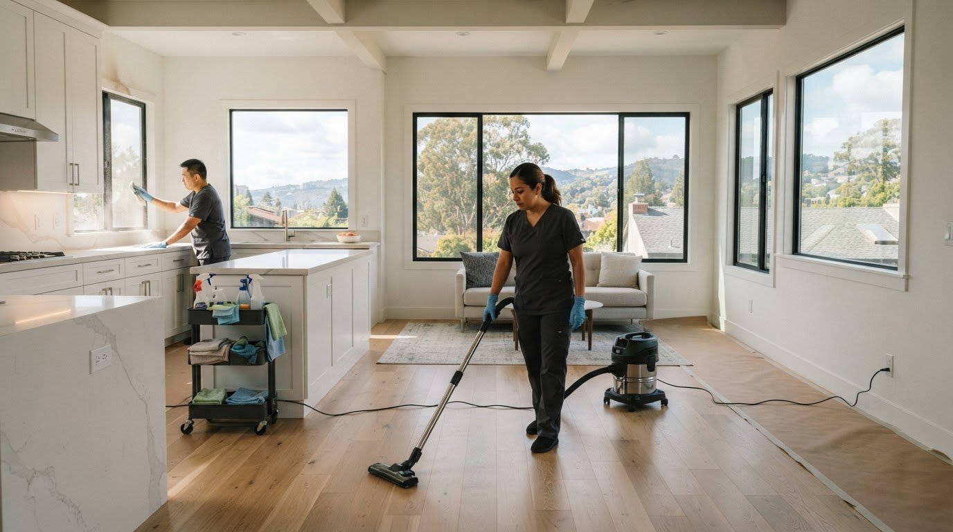 New Construction Cleanup in Albany, CA: How to Plan the Final Clean