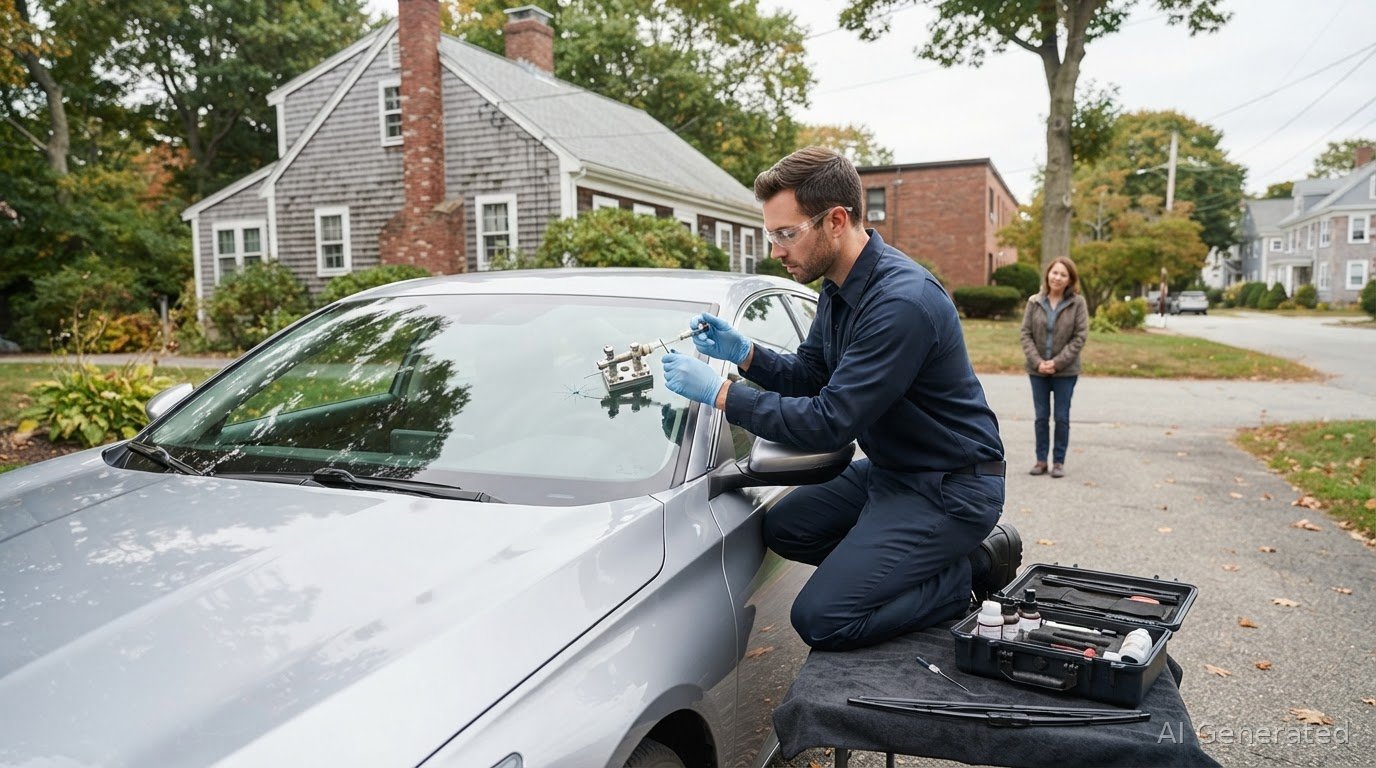 No-Shop-Visit Auto Glass Repair: How Mobile Service Compares