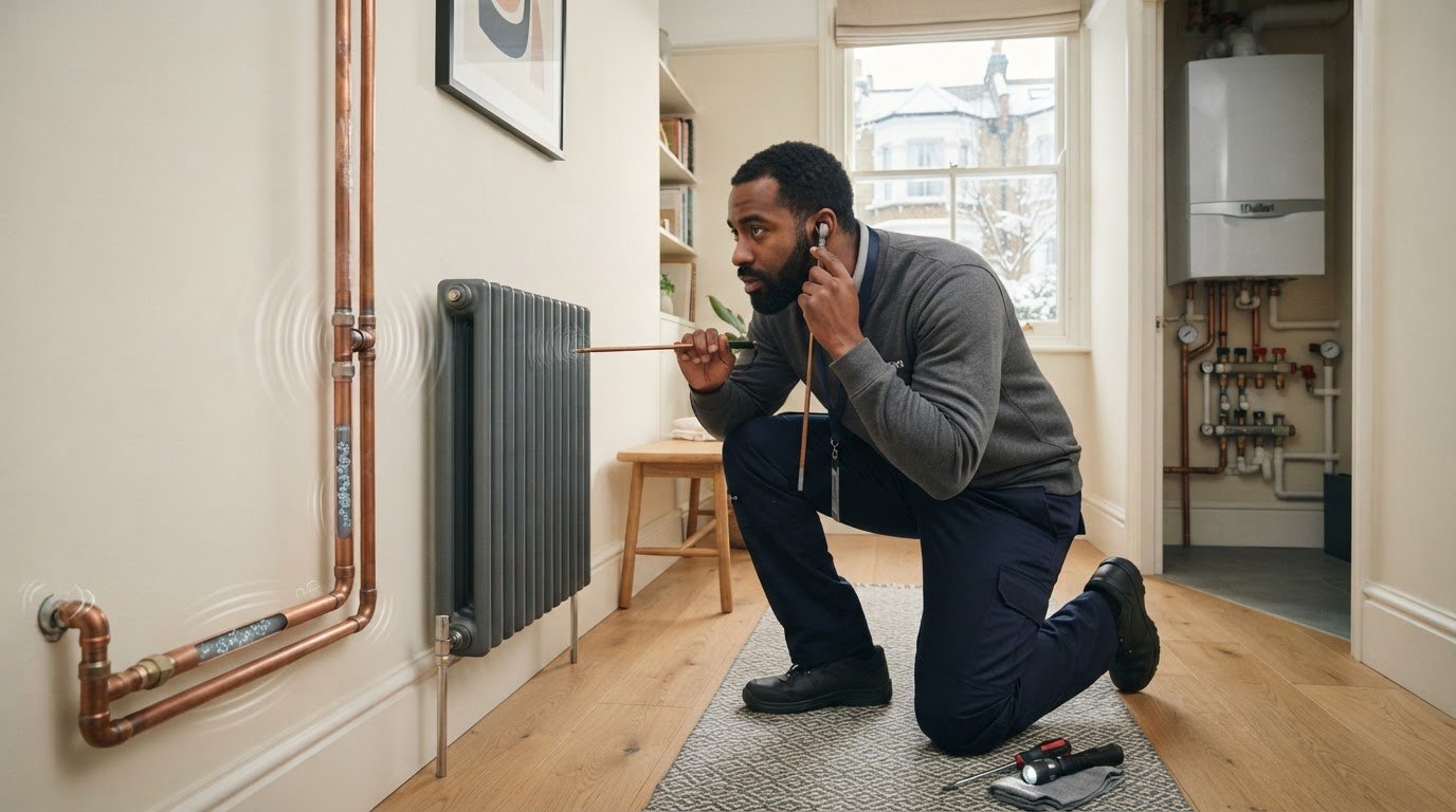 Noisy Central Heating Pipes: How to Find and Fix the Cause