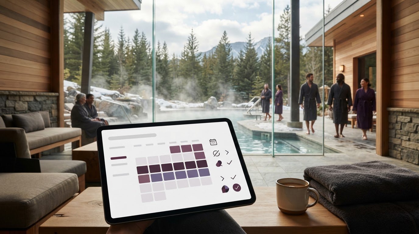 Nordic Spa Booking System for Booking Changes and Cancellations
