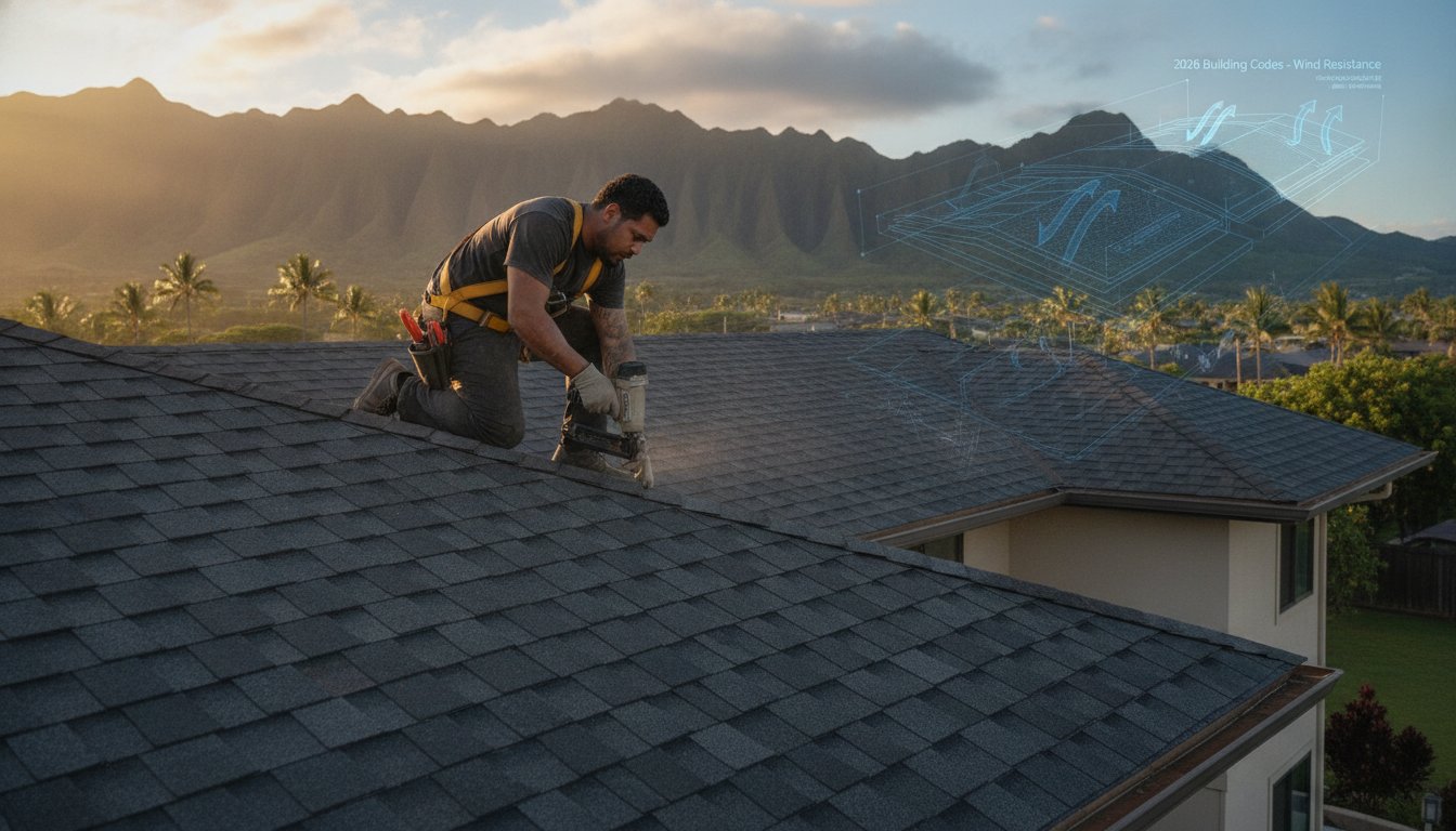Oahu Roof Replacement: 2026 Building Codes Guide